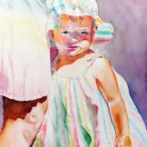Steve Webb ~ Momma Got My Back ~ Watercolor